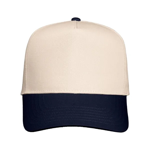 5-panel twill cap. Blank product.... from ASI 84358 S&S Activewear