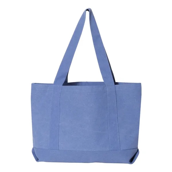 Pigment Dyed Premium 12 Ounce Canvas Gusseted Tote... from ASI 84358 S&S Activewear