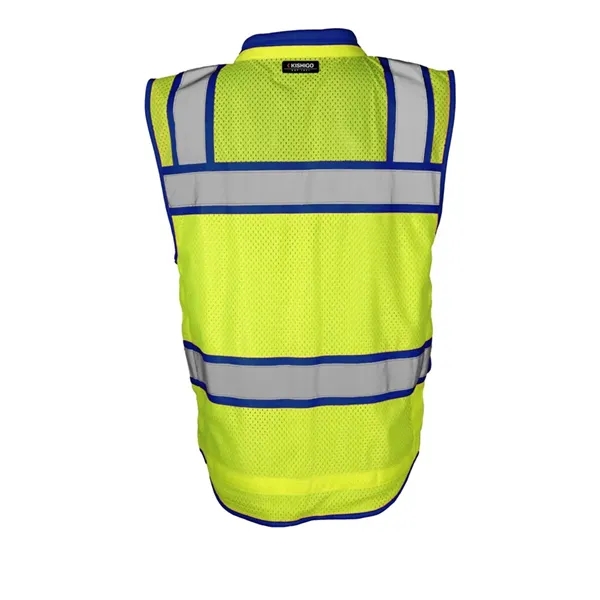 Kishigo Color Contrast High Performance Surveyors Vest... from ASI 84358 S&S Activewear