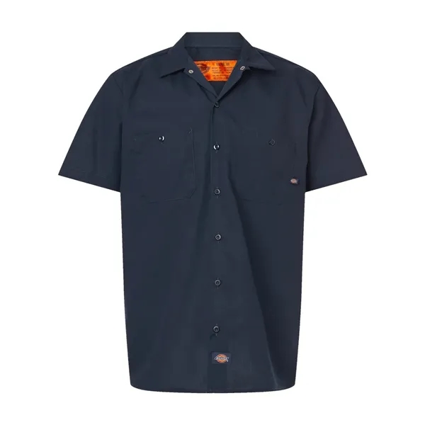 Dickies Industrial Short Sleeve Work Shirt - Long Sizes... from ASI 84358 S&S Activewear