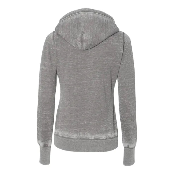 Pullover hooded sweatshirt with cut open neck detail and extra-long cuff... from ASI 84358 S&S Activewear
