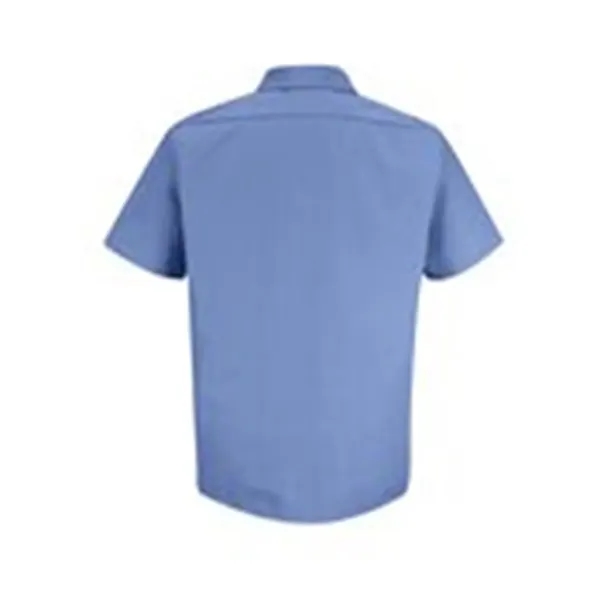 Red Kap Industrial Stripe Short Sleeve Work Shirt Long Sizes... from ASI 84358 S&S Activewear