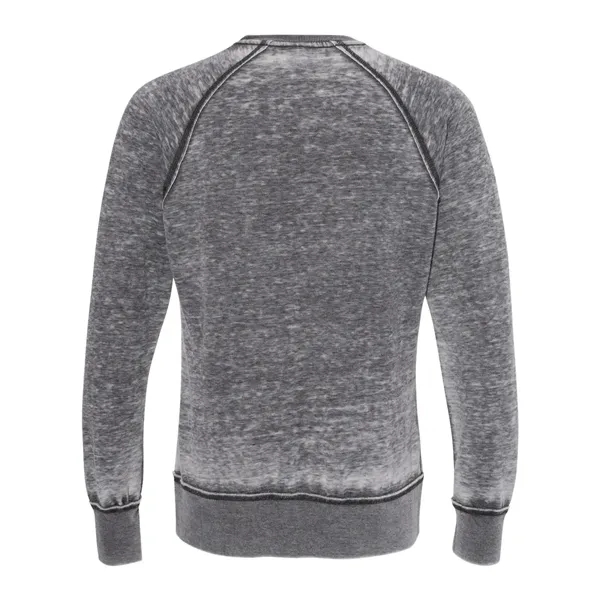 J America Vintage Zen Fleece Crewneck Sweatshirt... from ASI 84358 S&S Activewear