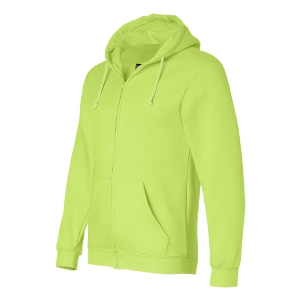 Full zip hooded sweatshirt. 9.5 oz. preshrunk 80% cotton/20% polyester. Blank.... from ASI 84358 S&S Activewear