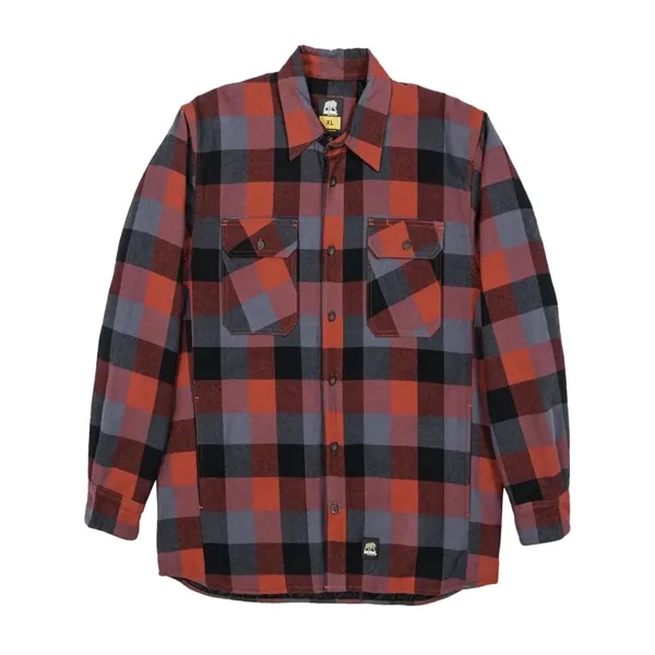 Berne Apparel Tall Timber Flannel Shirt Jacket... from ASI 84358 S&S Activewear
