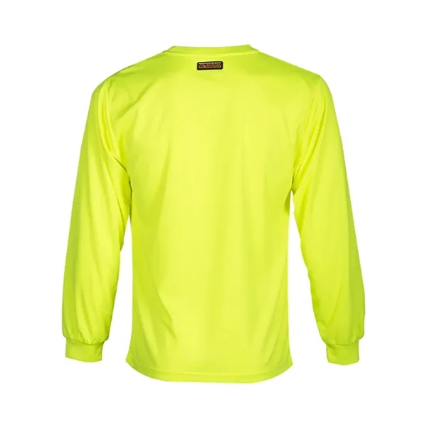 Microfiber Polyester Long Sleeve T-Shirt... from ASI 84358 S&S Activewear