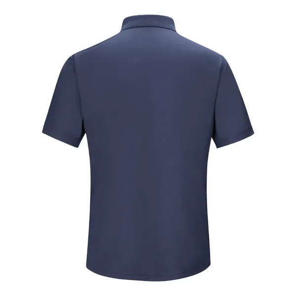 Short Sleeve Performance Knit Gripper-Front Polo... from ASI 84358 S&S Activewear