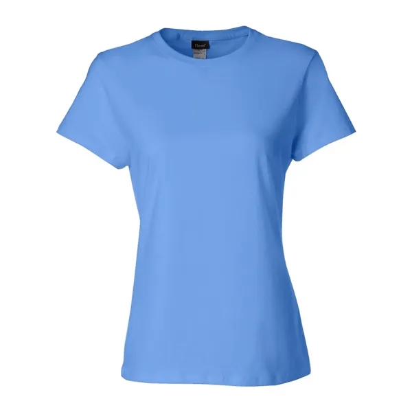 Women's contoured, side-seamed T-shirt made of preshrunk cotton in several available... from ASI 84358 S&S Activewear