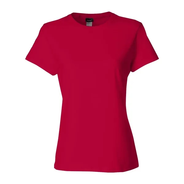 Women's contoured, side-seamed T-shirt made of preshrunk cotton in several available... from ASI 84358 S&S Activewear