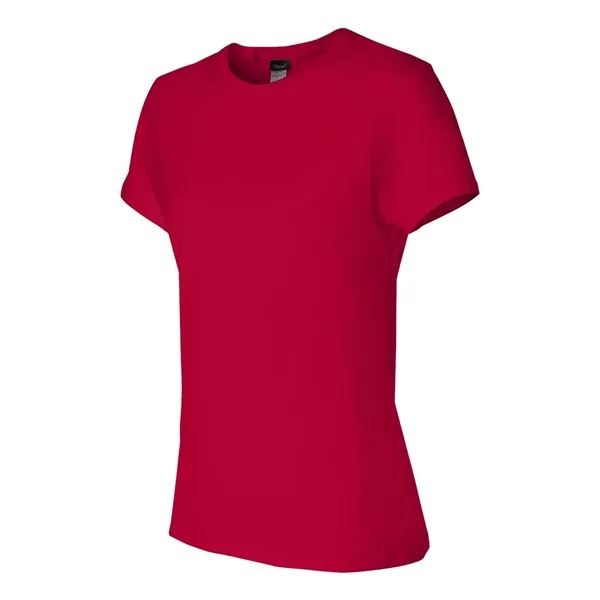 Women's contoured, side-seamed T-shirt made of preshrunk cotton in several available... from ASI 84358 S&S Activewear