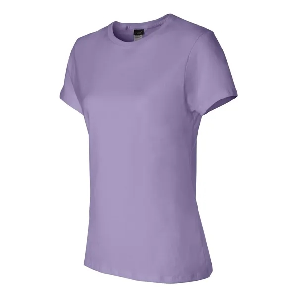 Women's contoured, side-seamed T-shirt made of preshrunk cotton in several available... from ASI 84358 S&S Activewear