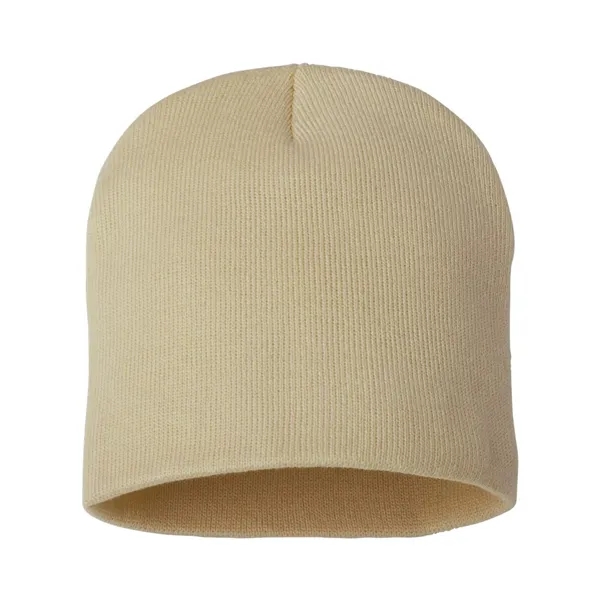 Acrylic knit 8" beanie. Blank product.... from ASI 84358 S&S Activewear