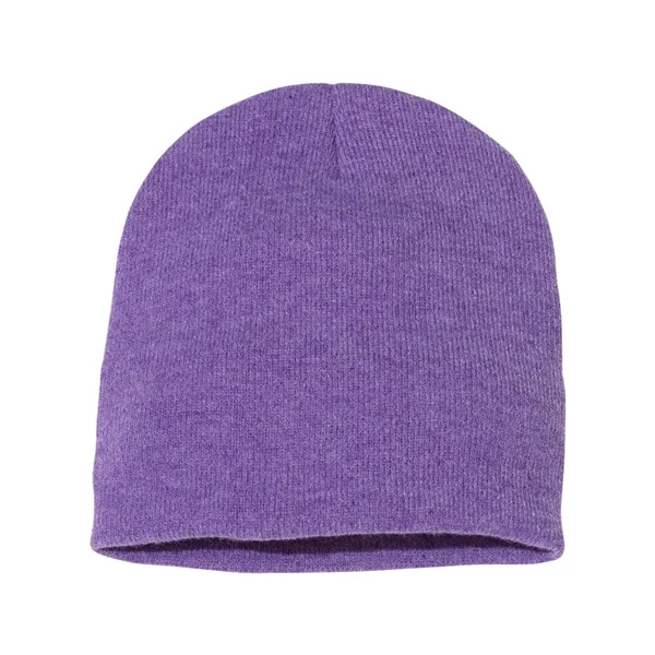 Acrylic knit 8" beanie. Blank product.... from ASI 84358 S&S Activewear