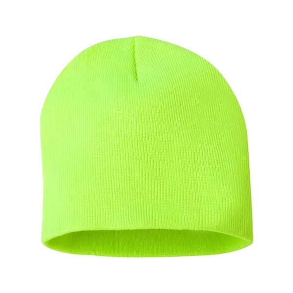 Acrylic knit 8" beanie. Blank product.... from ASI 84358 S&S Activewear
