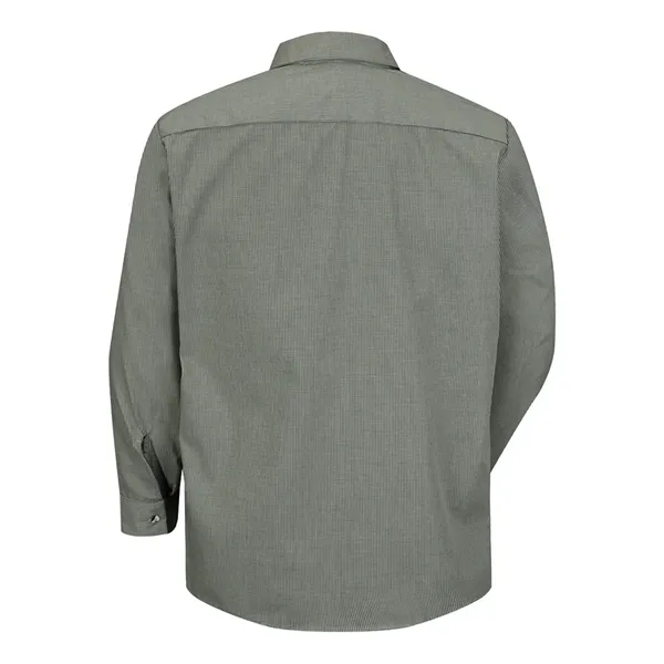 Long sleeve work shirt made of polyester and cotton with a... from ASI 84358 S&S Activewear