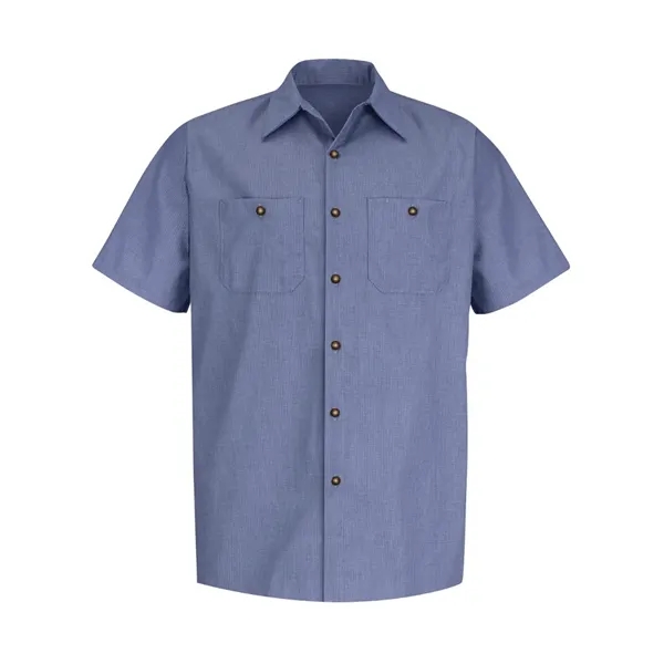Industrial Short Sleeve Work Shirt... from ASI 84358 S&S Activewear
