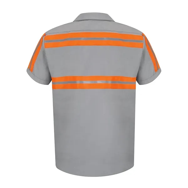Enhanced Visibility Industrial Work Shirt... from ASI 84358 S&S Activewear
