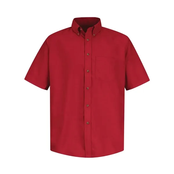 Red Kap Poplin Short Sleeve Dress Shirt - Long Sizes... from ASI 84358 S&S Activewear