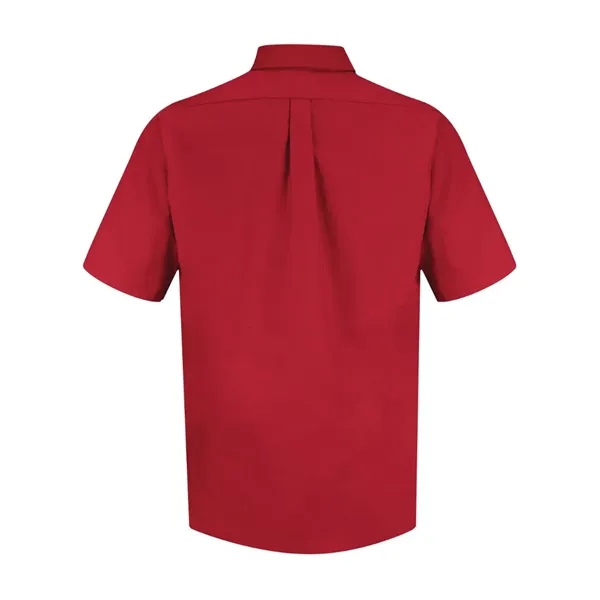 Red Kap Poplin Short Sleeve Dress Shirt - Long Sizes... from ASI 84358 S&S Activewear