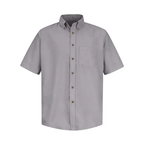 Red Kap Poplin Short Sleeve Dress Shirt - Long Sizes... from ASI 84358 S&S Activewear