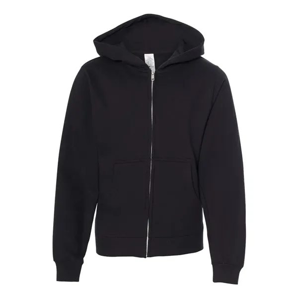 Youth Midweight Hooded Full-Zip Sweatshirt.... from ASI 84358 S&S Activewear