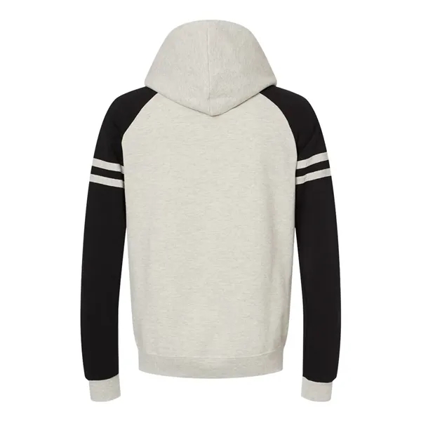 JERZEES Nublend® Varsity Colorblocked Raglan Hooded Sweat...... from ASI 84358 S&S Activewear