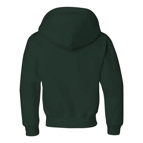 Youth 8.0 oz. 50% cotton/50% polyester hooded sweatshirt. Blank product.... from ASI 84358 S&S Activewear