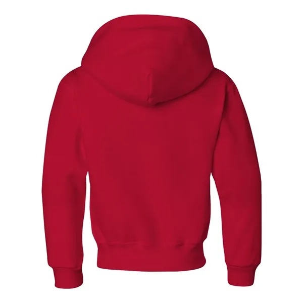 Youth 8.0 oz. 50% cotton/50% polyester hooded sweatshirt. Blank product.... from ASI 84358 S&S Activewear