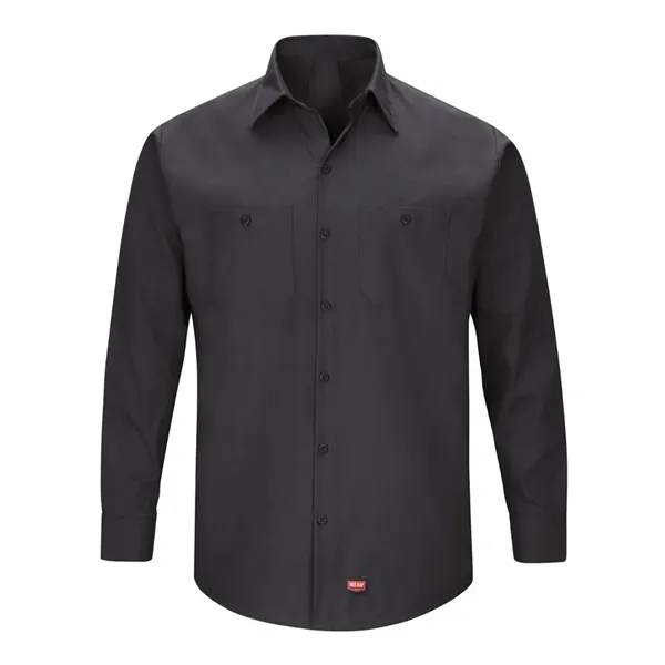 Red Kap Men's Long Sleeve Mimix Work Shirt - Long Sizes... from ASI 84358 S&S Activewear