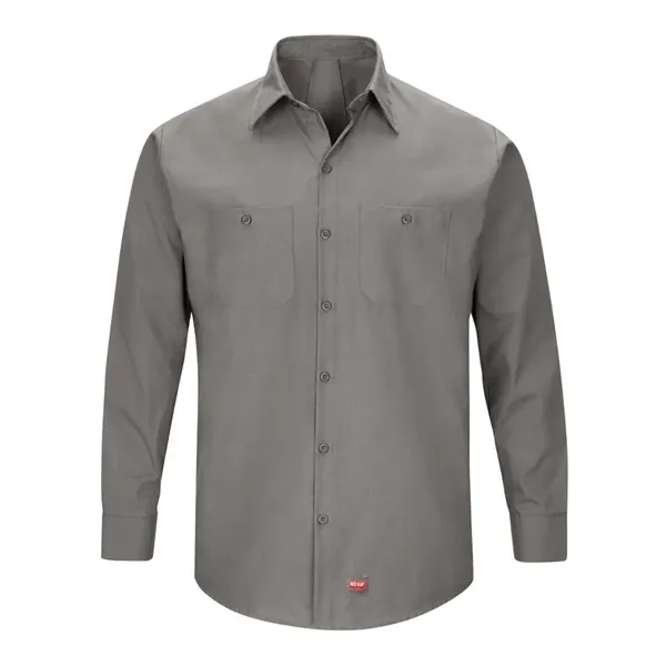Red Kap Men's Long Sleeve Mimix Work Shirt - Long Sizes... from ASI 84358 S&S Activewear
