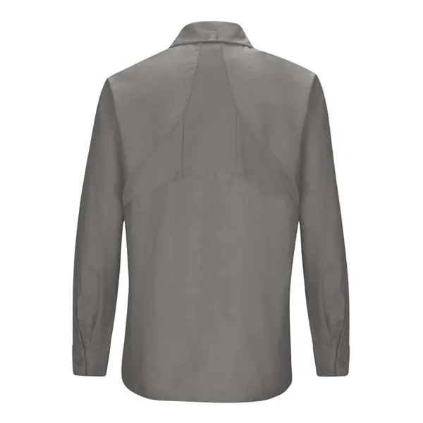 Red Kap Women's Long Sleeve Mimix Work Shirt... from ASI 84358 S&S Activewear