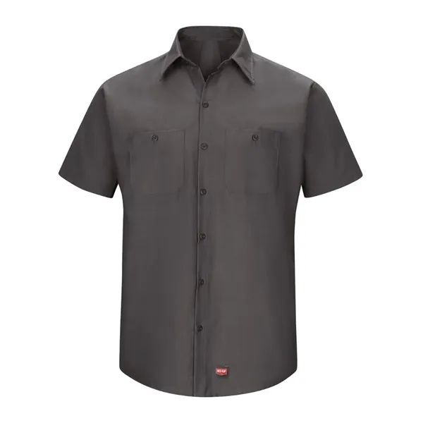 Red Kap Men's Short Sleeve Mimix™ Work Shirt... from ASI 84358 S&S Activewear