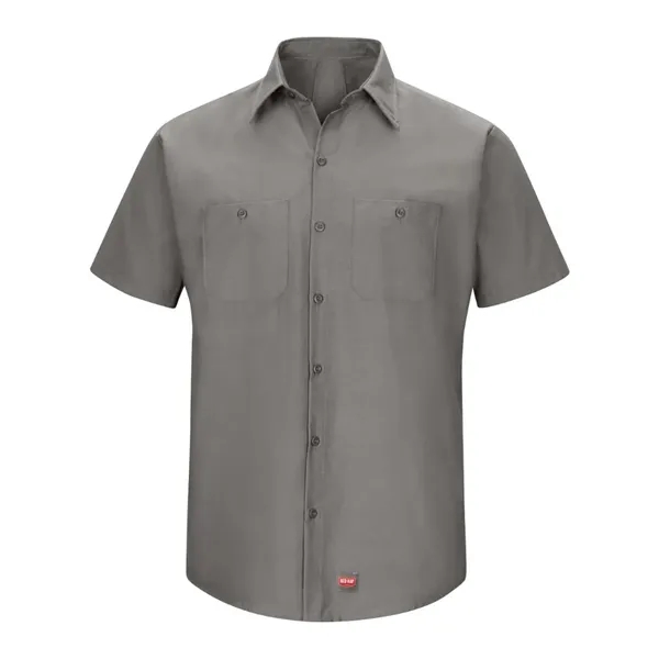 Red Kap Men's Short Sleeve Mimix™ Work Shirt... from ASI 84358 S&S Activewear