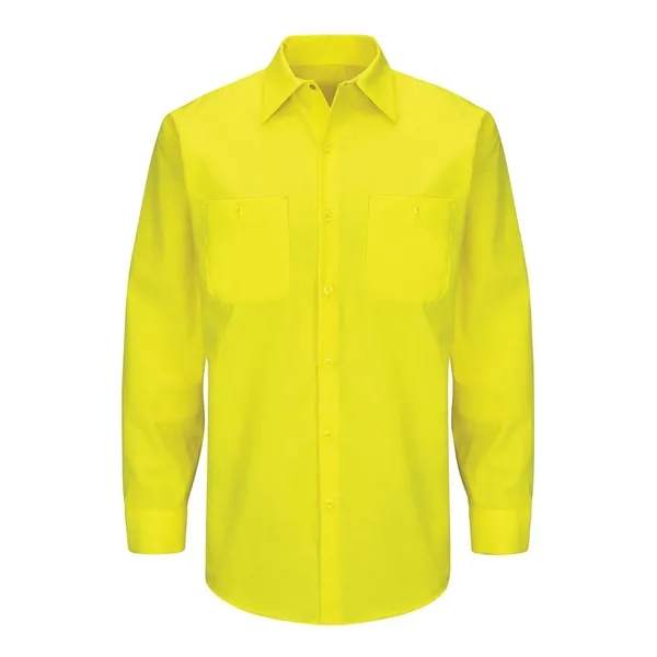 Enhanced & Hi-Visibility Long Sleeve Work Shirt... from ASI 84358 S&S Activewear