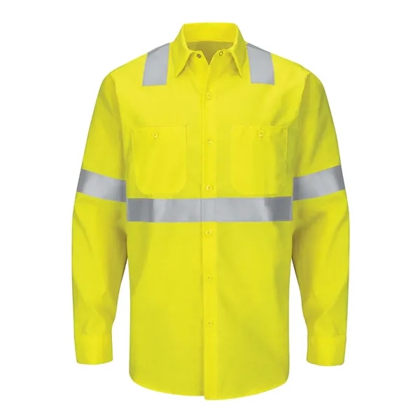 Enhanced & Hi-Visibility Long Sleeve Work Shirt... from ASI 84358 S&S Activewear