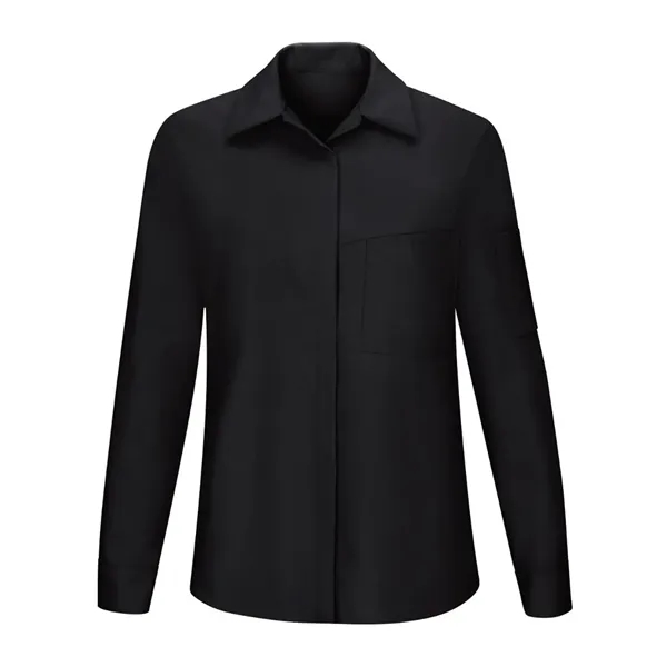 Women's Performance Plus Long Sleeve Shop Shirt with Oilb...... from ASI 84358 S&S Activewear