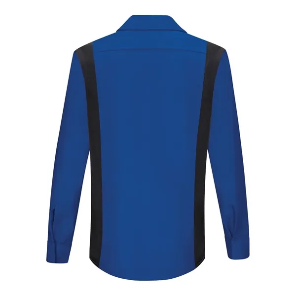 Women's Performance Plus Long Sleeve Shop Shirt with Oilb...... from ASI 84358 S&S Activewear