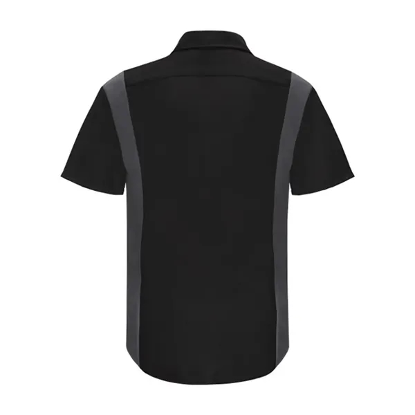 Men's Performance Plus Short Sleeve Shop Shirt with Oilbl...... from ASI 84358 S&S Activewear