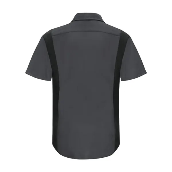 Men's Performance Plus Short Sleeve Shop Shirt with Oilbl...... from ASI 84358 S&S Activewear
