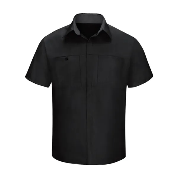 Men's Performance Plus Short Sleeve Shop Shirt with Oilbl...... from ASI 84358 S&S Activewear