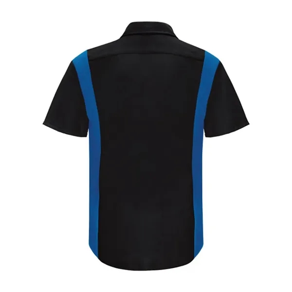 Men's Performance Plus Short Sleeve Shop Shirt with Oilbl...... from ASI 84358 S&S Activewear