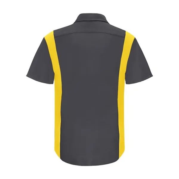 Men's Performance Plus Short Sleeve Shop Shirt with Oilbl...... from ASI 84358 S&S Activewear
