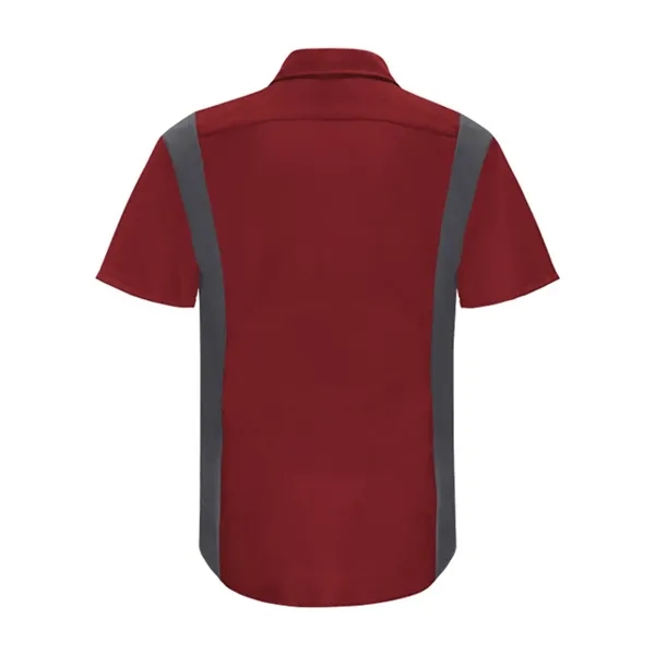 Men's Performance Plus Short Sleeve Shop Shirt with Oilbl...... from ASI 84358 S&S Activewear