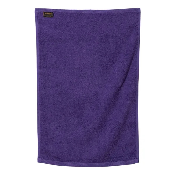 Q-Tees Hemmed Hand Towel... from ASI 84358 S&S Activewear