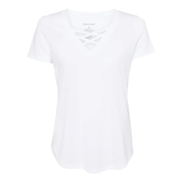 Women's Cage Front T-Shirt... from ASI 84358 S&S Activewear
