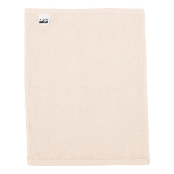 100% cotton towel with fringed end and measures 11" x 8"... from ASI 84358 S&S Activewear