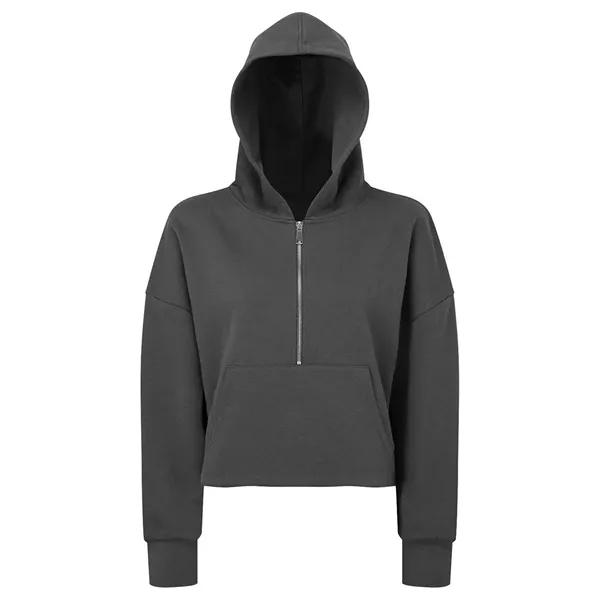 TriDri Women's Alice Half-Zip Hooded Sweatshirt... from ASI 84358 S&S Activewear
