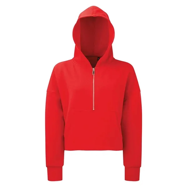 TriDri Women's Alice Half-Zip Hooded Sweatshirt... from ASI 84358 S&S Activewear