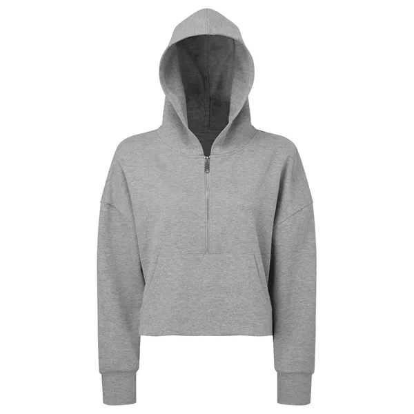 TriDri Women's Alice Half-Zip Hooded Sweatshirt... from ASI 84358 S&S Activewear