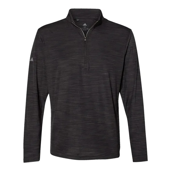 Adidas Lightweight Quarter-Zip Melange Pullover... from ASI 84358 S&S Activewear